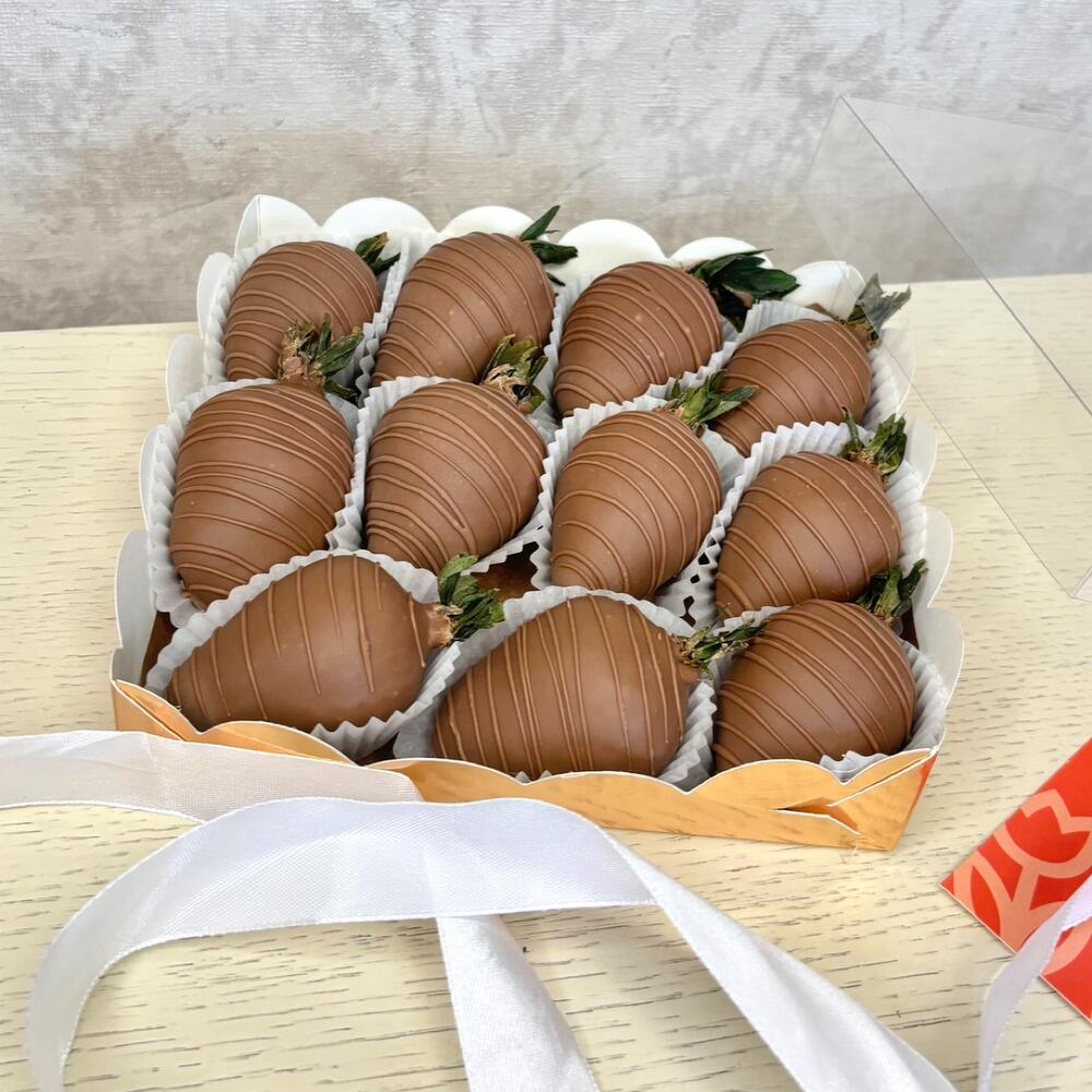 Клубника в молочном шоколаде Классика,Тренд вкуснее бенто торта 🎁 — фото 2