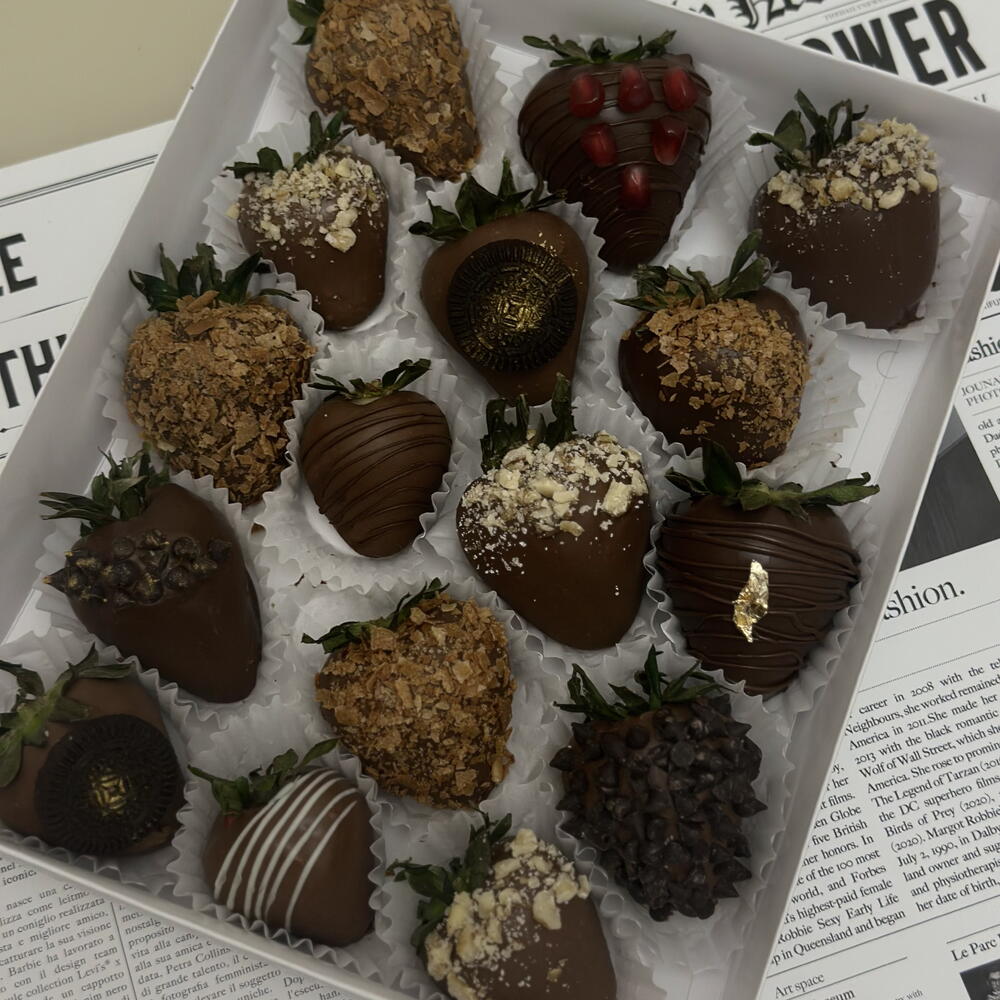 Набор клубники в шоколаде «Mystere Chocolate» — фото 3