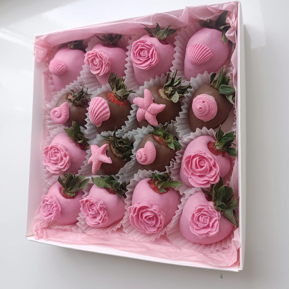 Клубника в шоколаде "Предвкушение поездки" подарок маме — фото 4