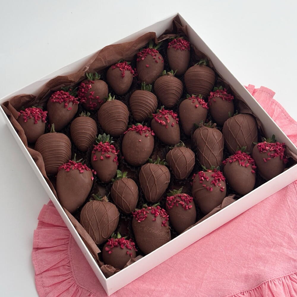Клубника в шоколаде 30 шт 🍓 подарок любимой💞 — фото 3