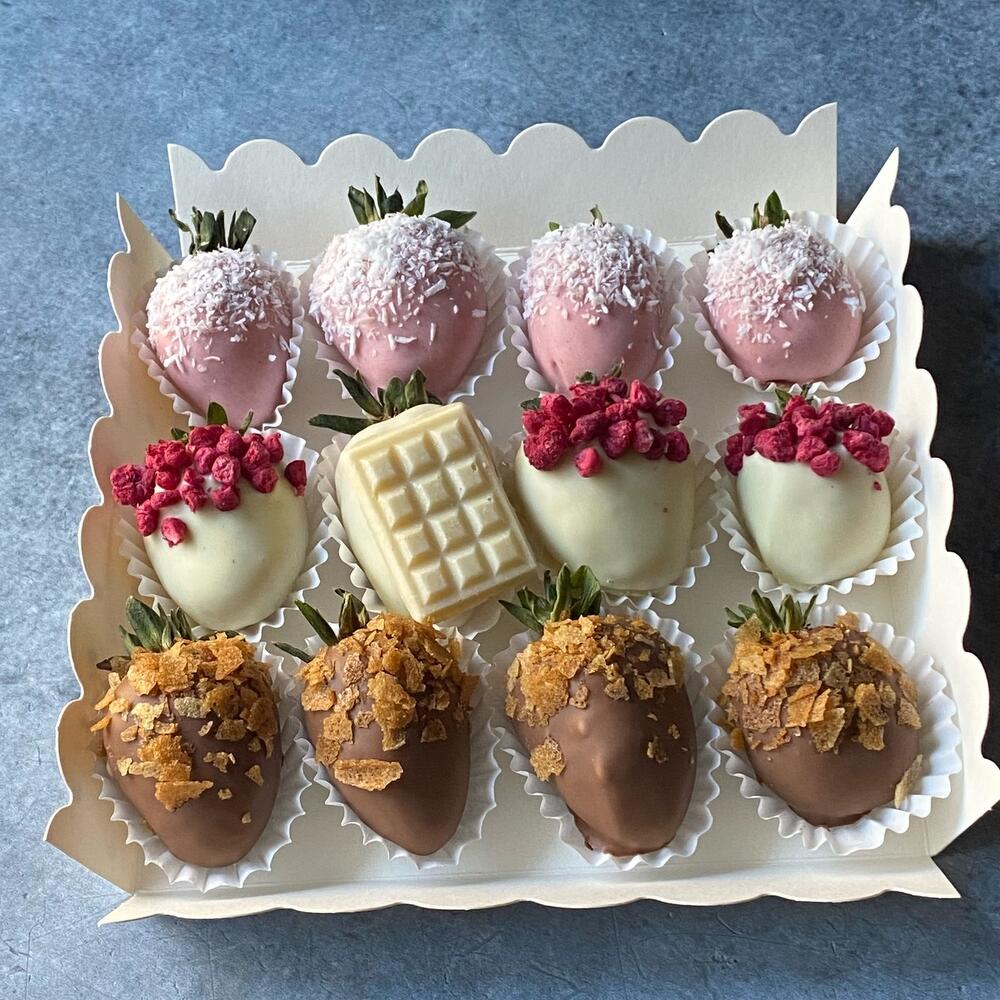 Отборная Клубника в шоколаде подарок (9-12🍓) — фото 3