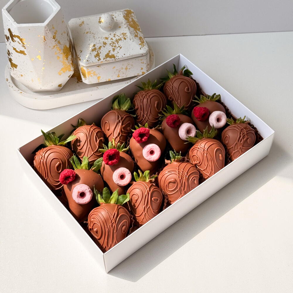 Клубника в шоколаде вкусный подарок 🫶🏻🎁 — фото 4