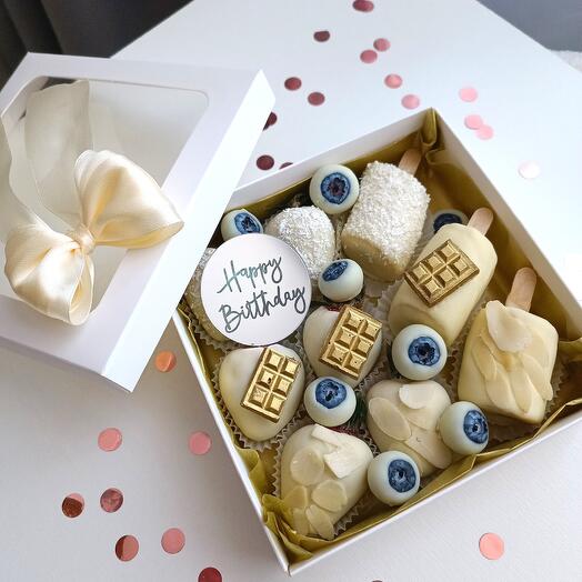 Набор Ландыш Клубника и банан в шоколаде — фото 1