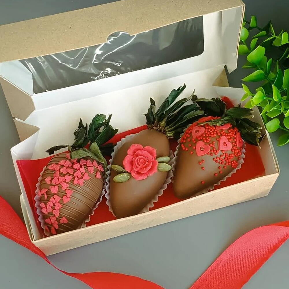 Клубника в шоколаде "3 ягоды🍓" — фото 7