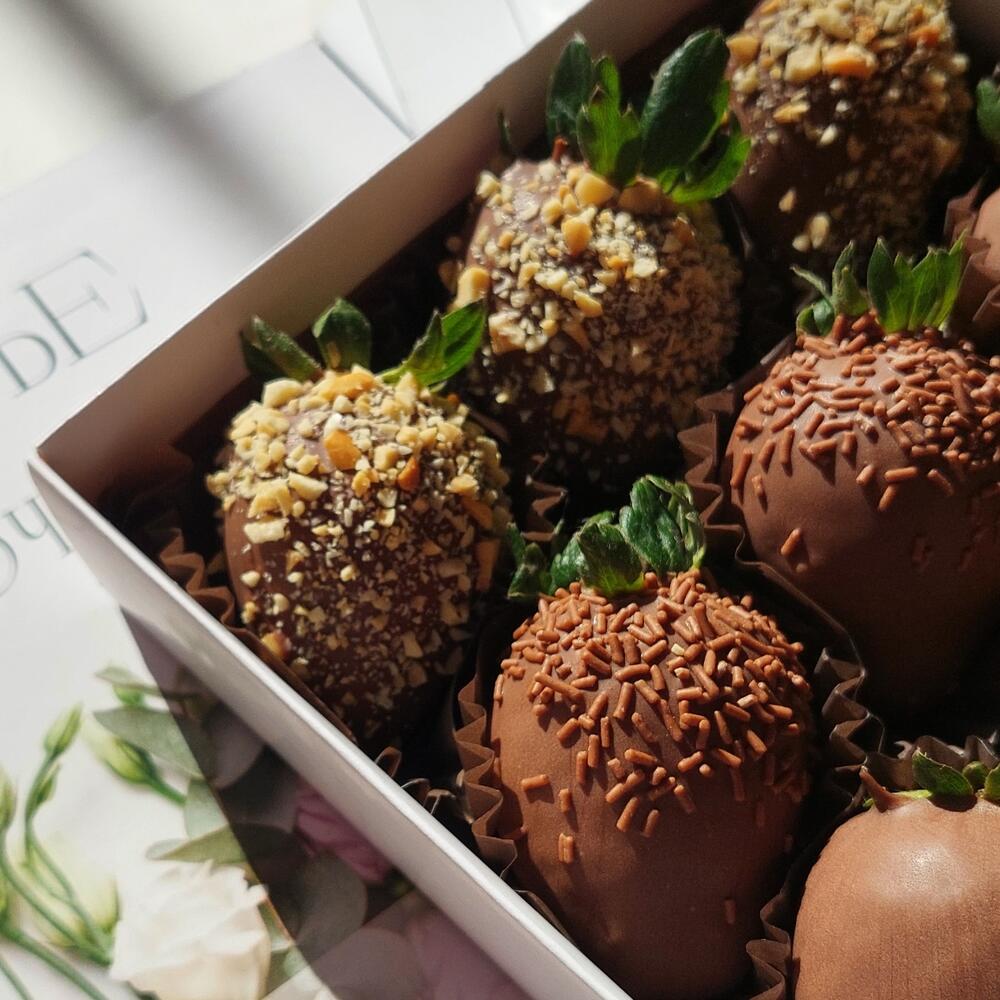 Premium ⭐ Клубника в бельгийском молочном шоколаде, подарок 🎁 — фото 4