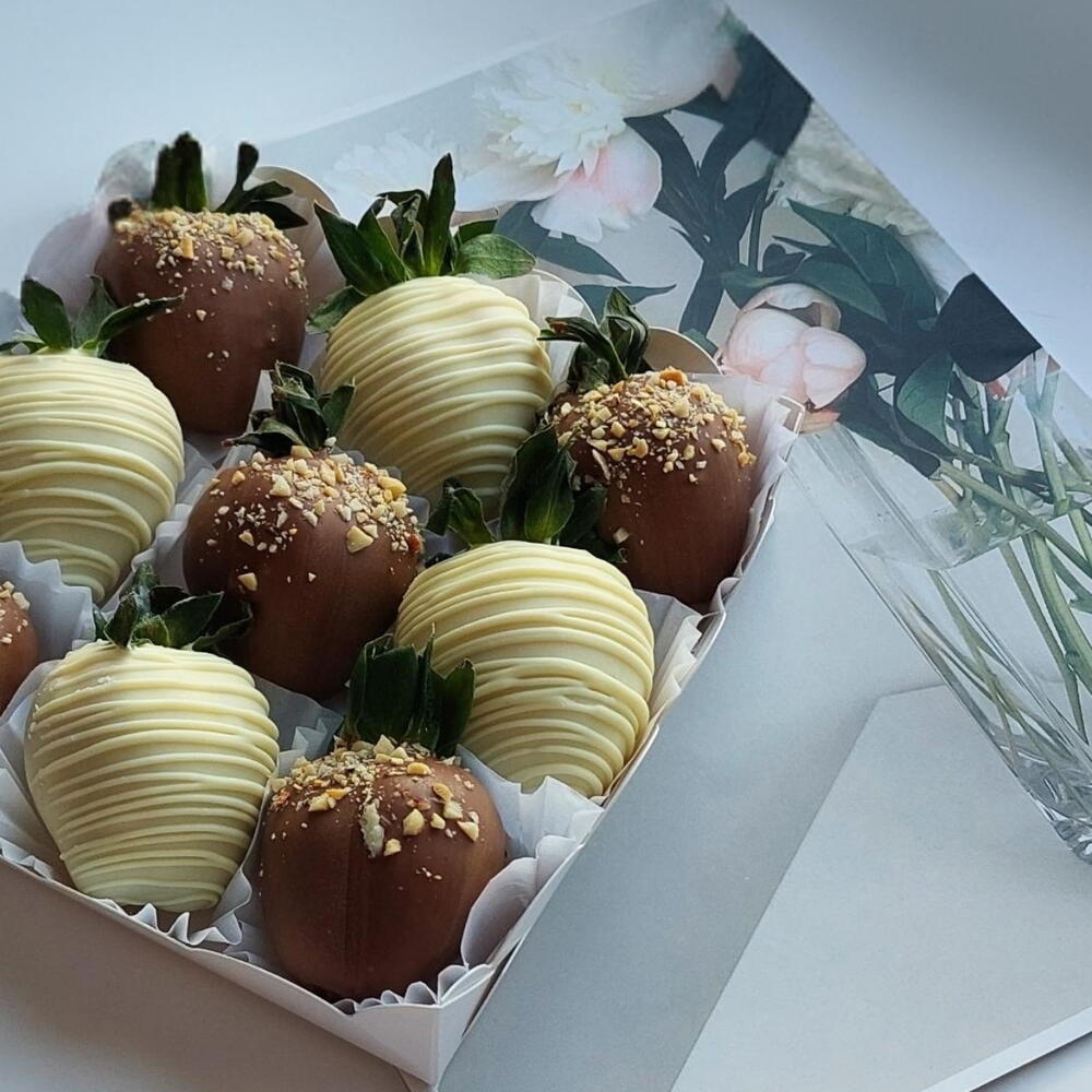 🎁Клубника в шоколаде, 9 шт подарок 🎁 — фото 4