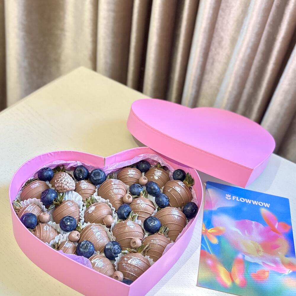 Клубника в шоколаде лучше букета съедобного 😍💖 — фото 3