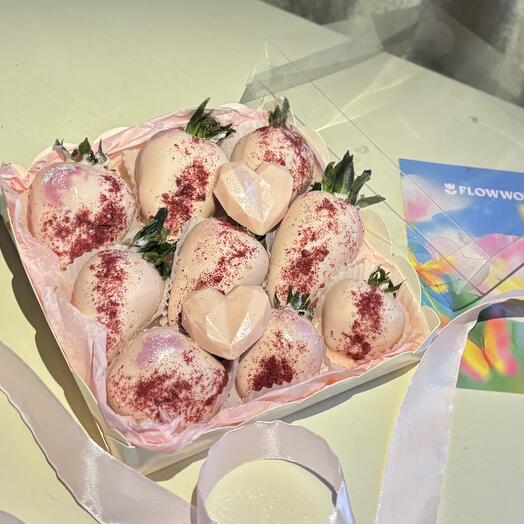 Клубника в шоколаде день влюбленных,самый вкусный подарок — фото 1