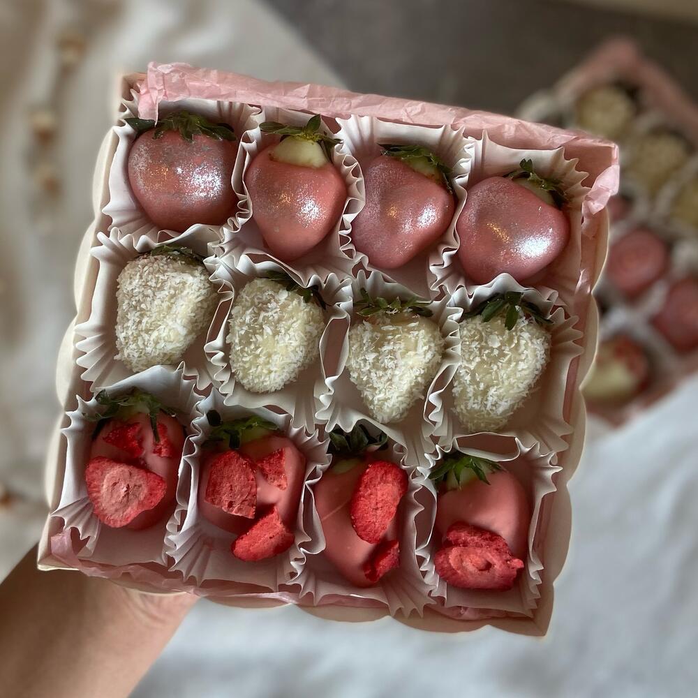 Клубника в шоколаде 12 шт для девушки/подруги/коллеги/мамы/сестры/бабушк — фото 3