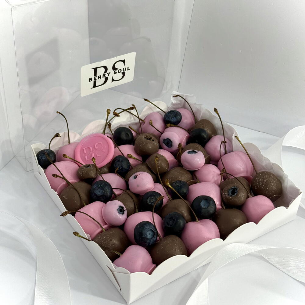 Черешня в шоколаде 🍒 с голубикой, набор 450гр — фото 4