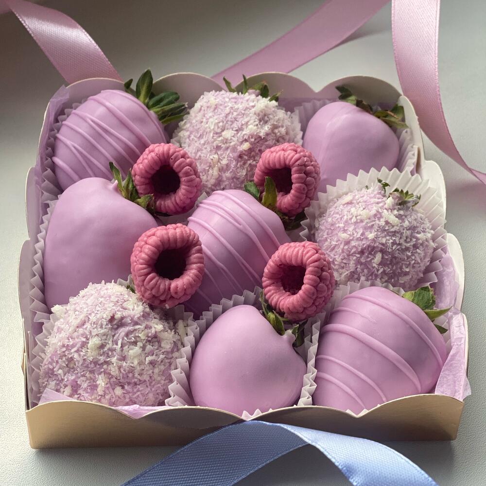Клубника в шоколаде 💜💜 — фото 3