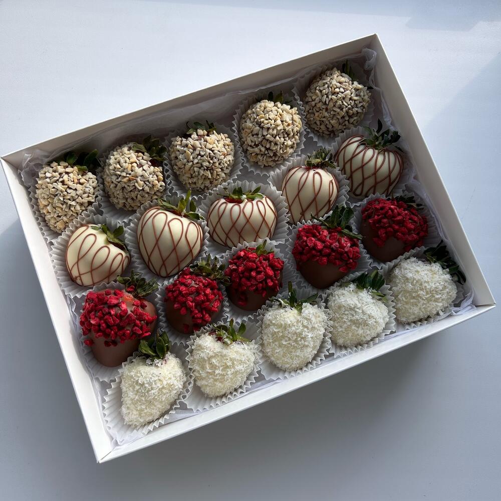 Клубника в шоколаде, 20-24 штуки, FW 09 — фото 3