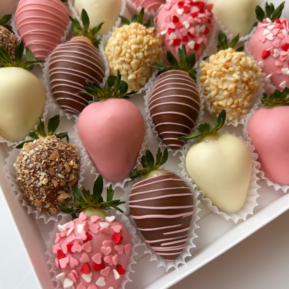 Клубника в шоколаде, 20-24 ягод, FW 07 — фото 4