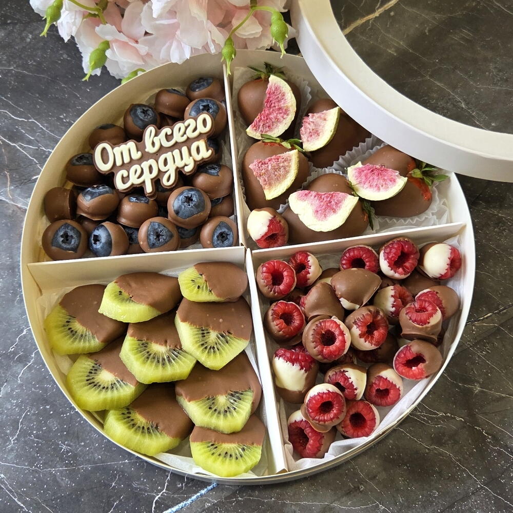 Клубника в шоколаде " От всего сердца 😍" — фото 3