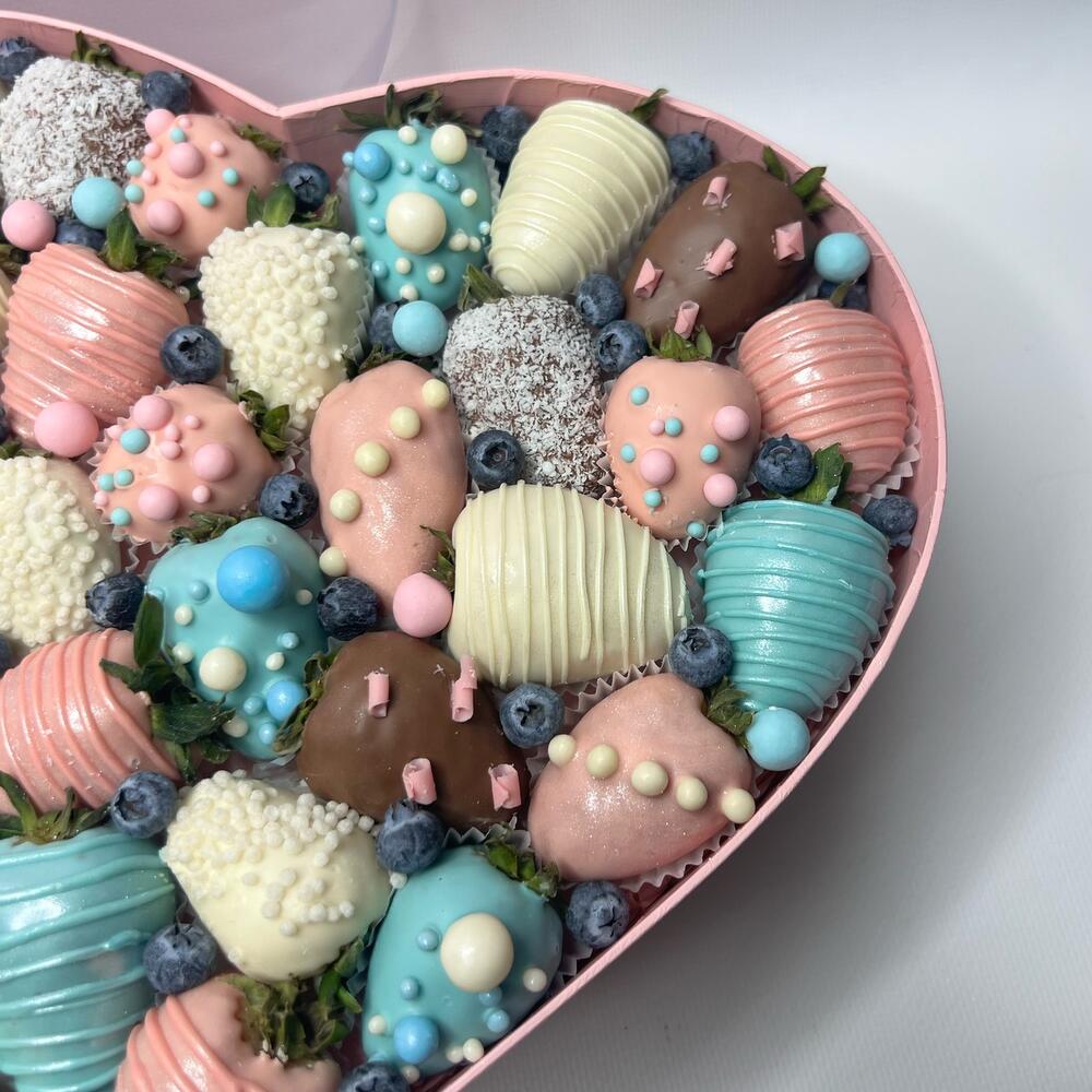 Сердце из клубники — фото 5