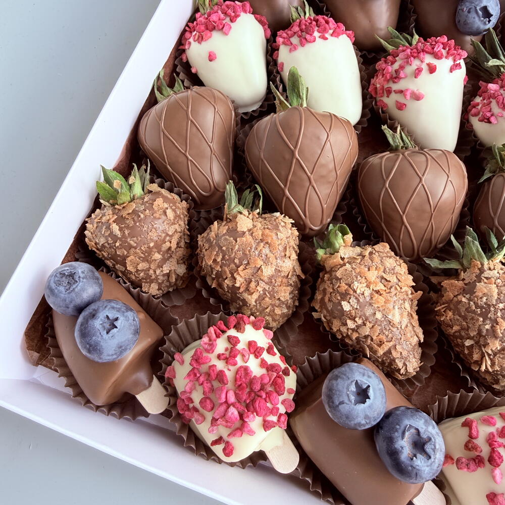 Клубника 🍓 и бананы 🍌 в шоколаде /набор/подарок — фото 6