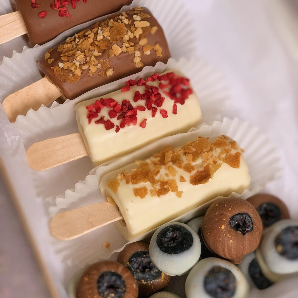 Бананы и голубика в шоколаде 🫐🍌 — фото 2
