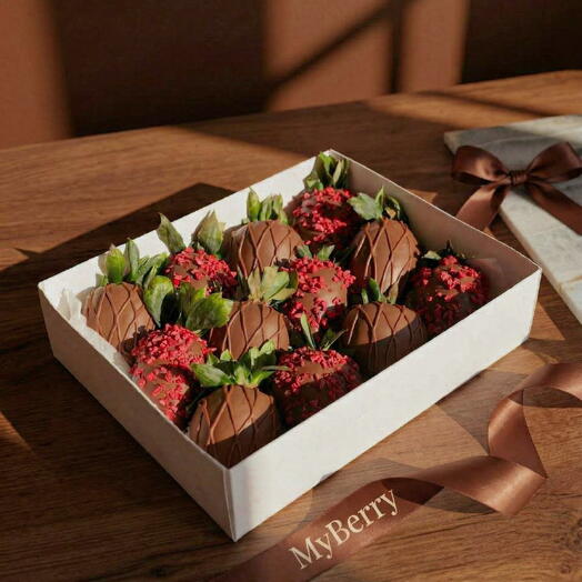 Клубника в шоколаде 🍓 — сладкий сюрприз на день рождения — фото 1