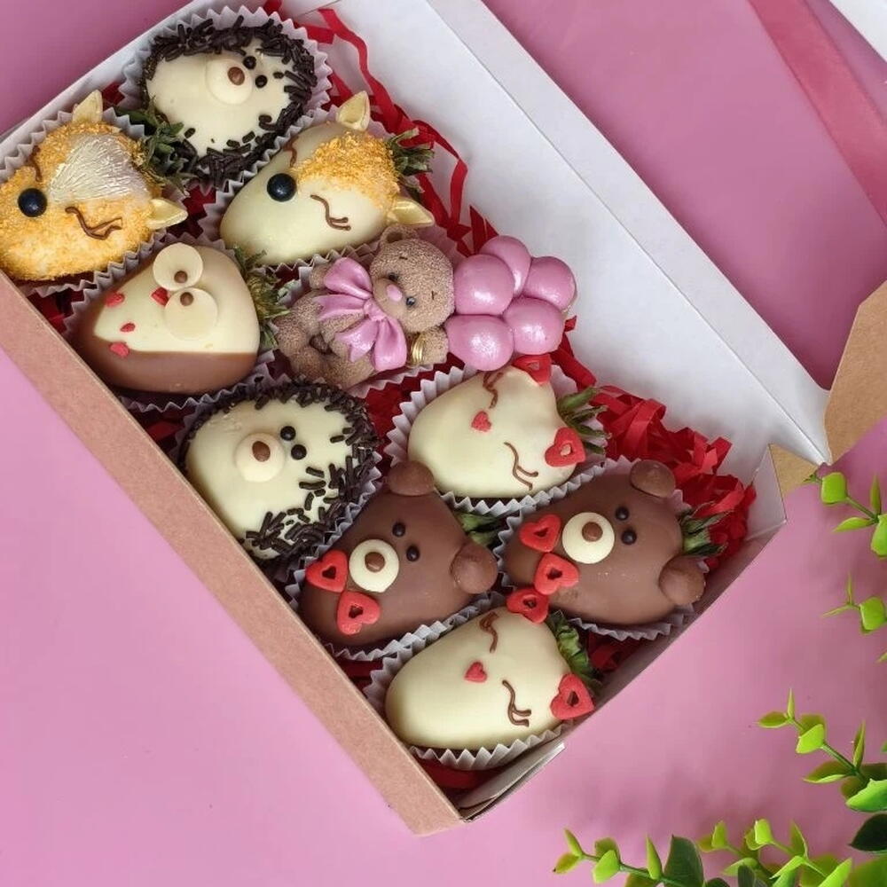 Клубника в шоколаде с Шоколадным мишкой🧸 — фото 7